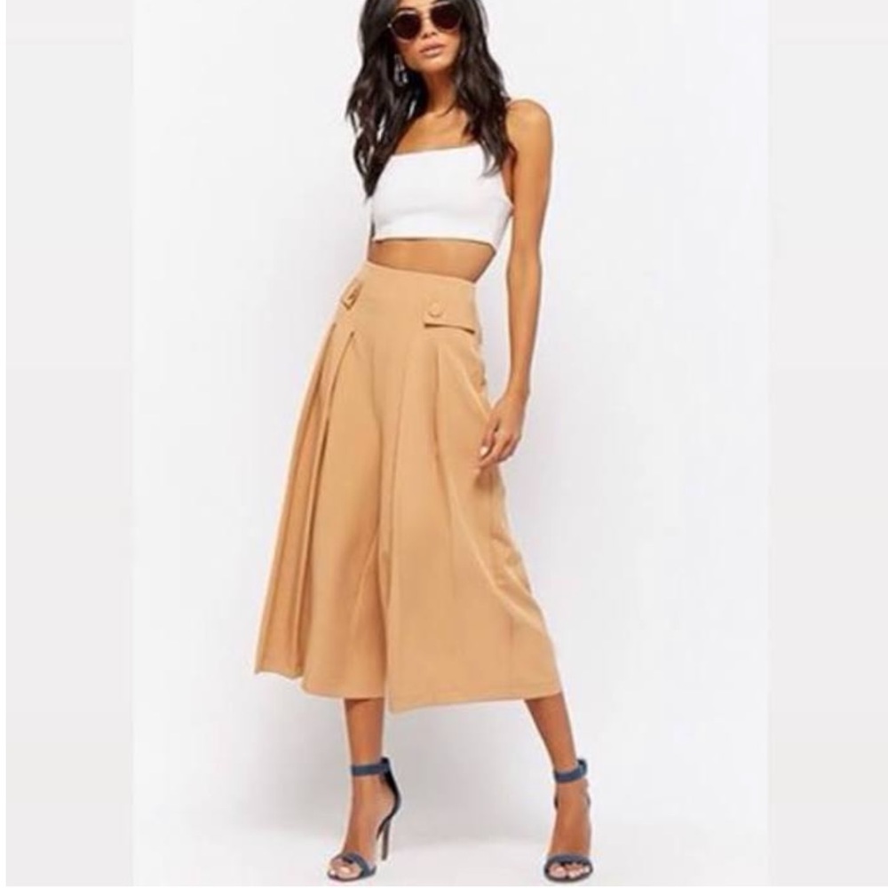 High rise culottes pants🧡